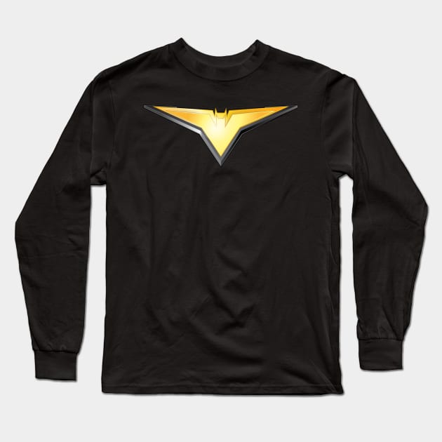 White Knight Bats Long Sleeve T-Shirt by triggerleo